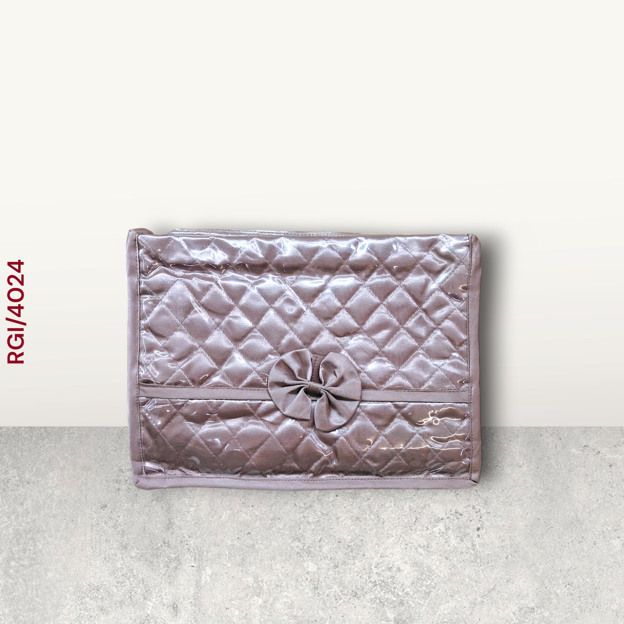 RETURN GIFT ITEMS BOW PATTERN SATIN LOCKER POUCH