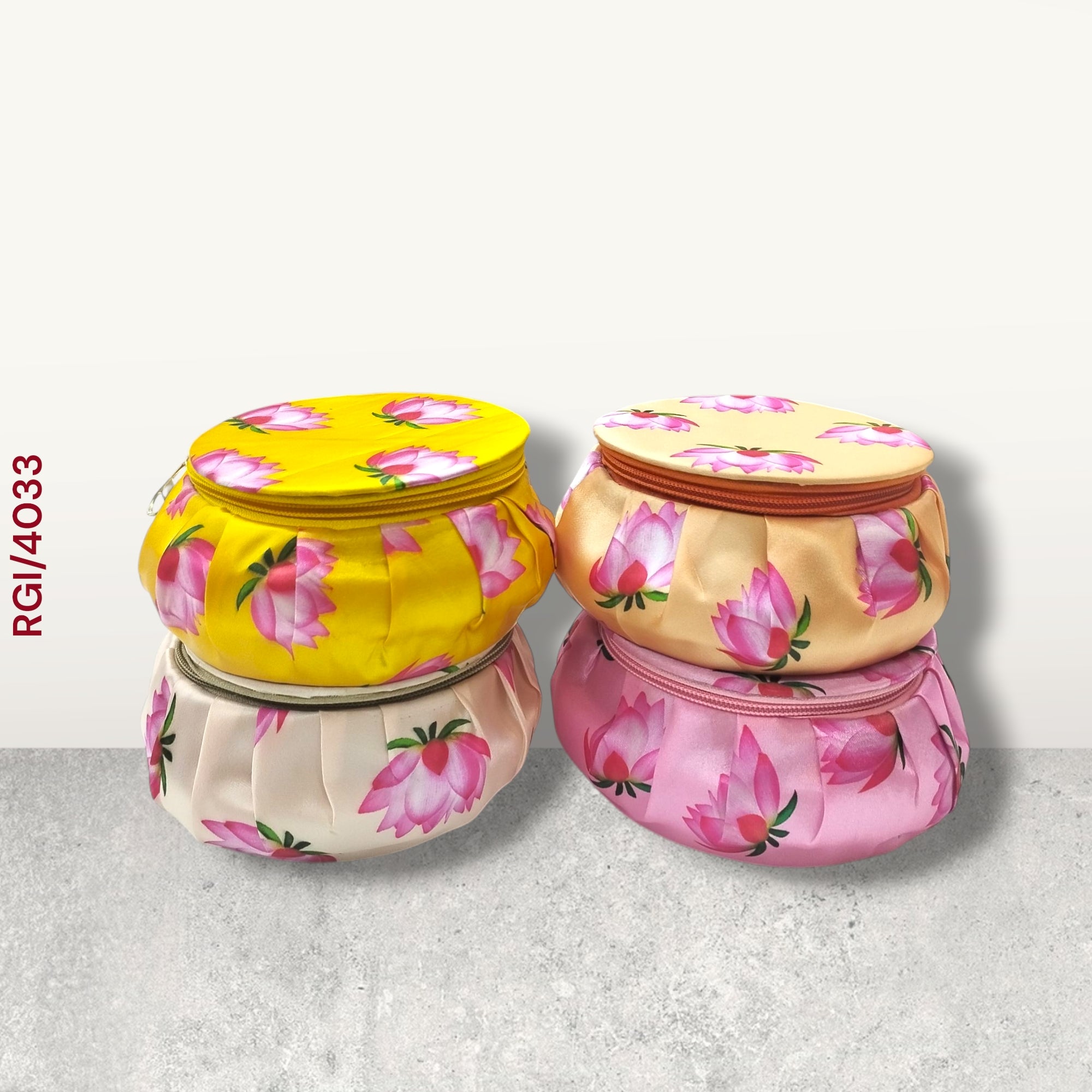 RETURN GIFT ITEMS 5 INCH PICHWAI LOTUS MATKI BANGLE BOX JEWELLERY BOX