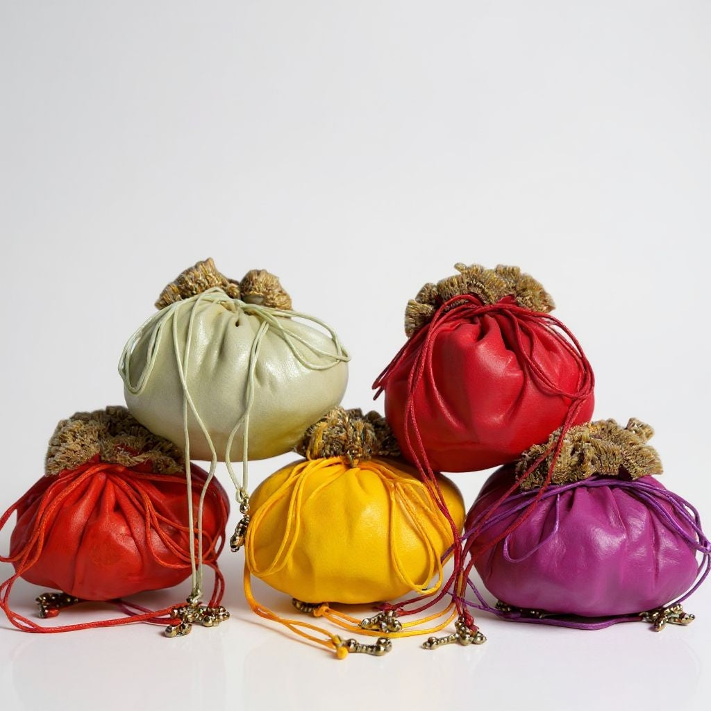 RETURN GIFT ITEMS JHOL TISSUE NET POTLI BAGS
