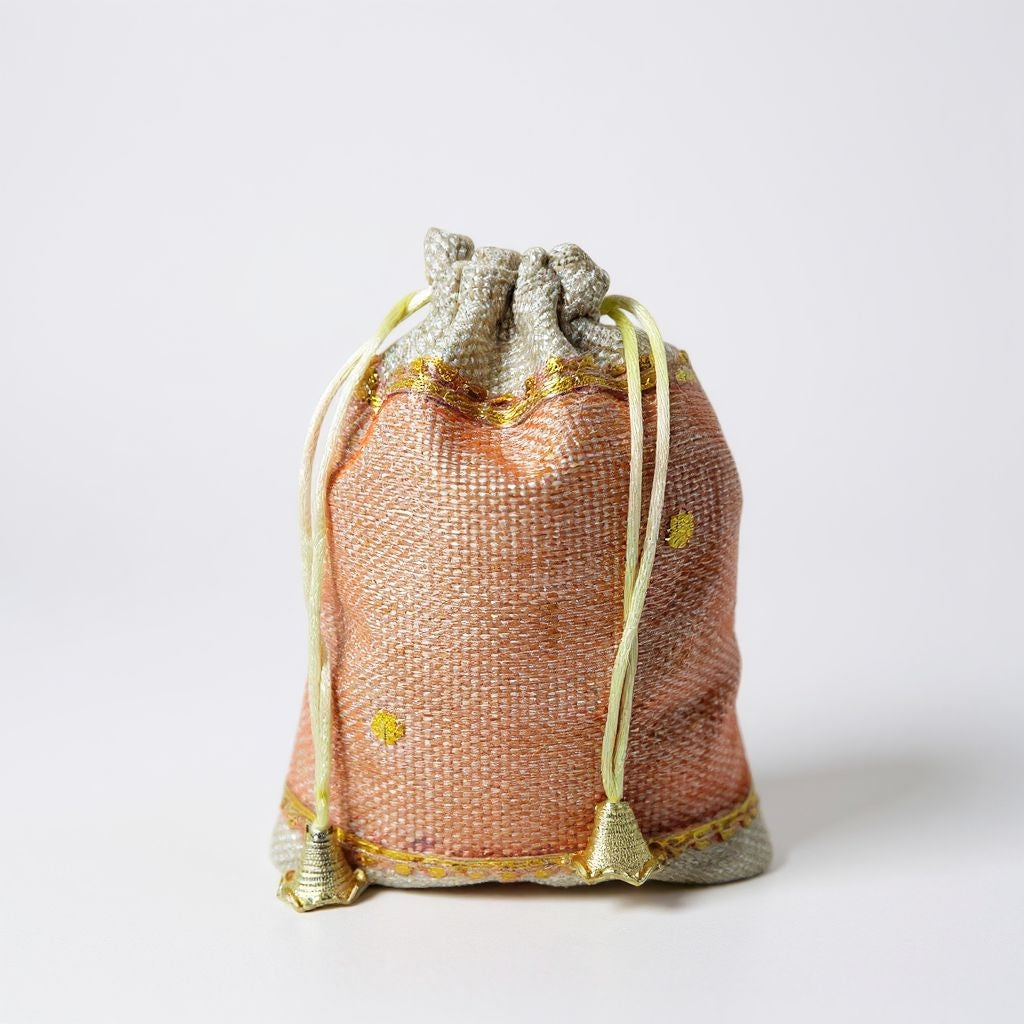 RETURN GIFT ITEMS 250 GMS JUTE NETT PACKING POTLI BAG