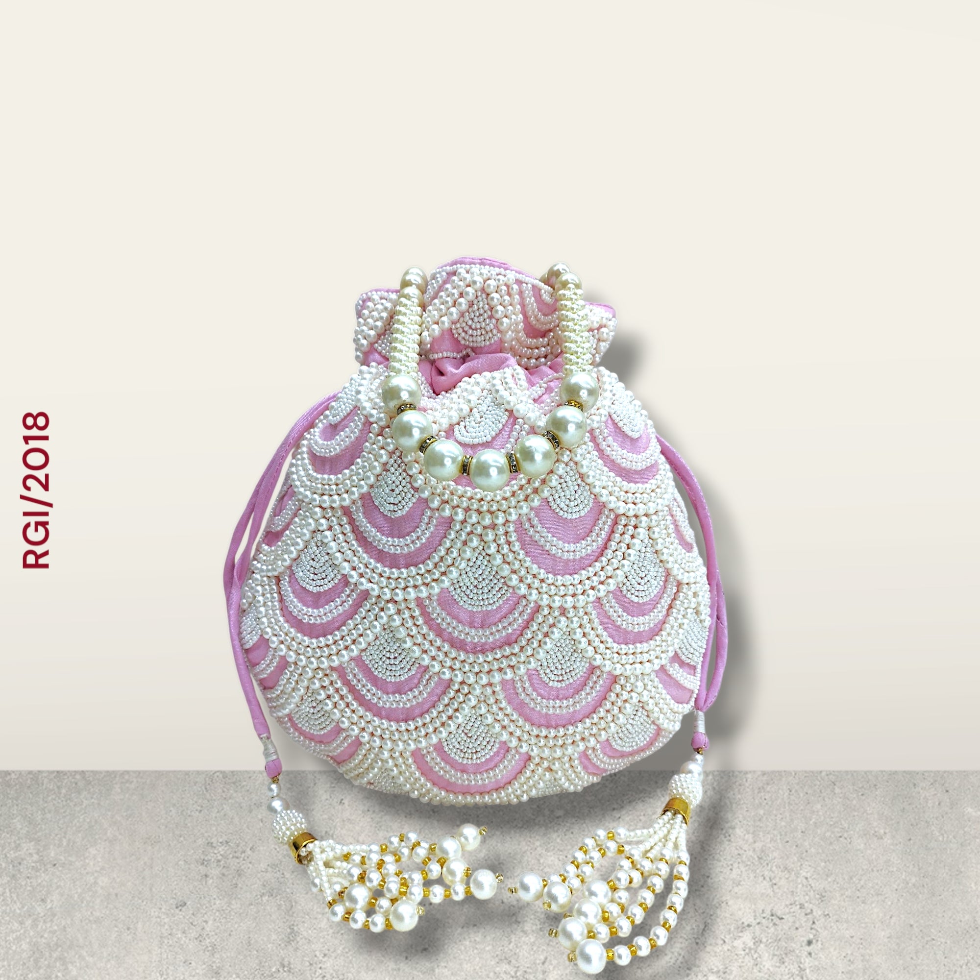 RETURN GIFT ITEMS PEARL HAND BEADED DESIGNER POTLI BAGS