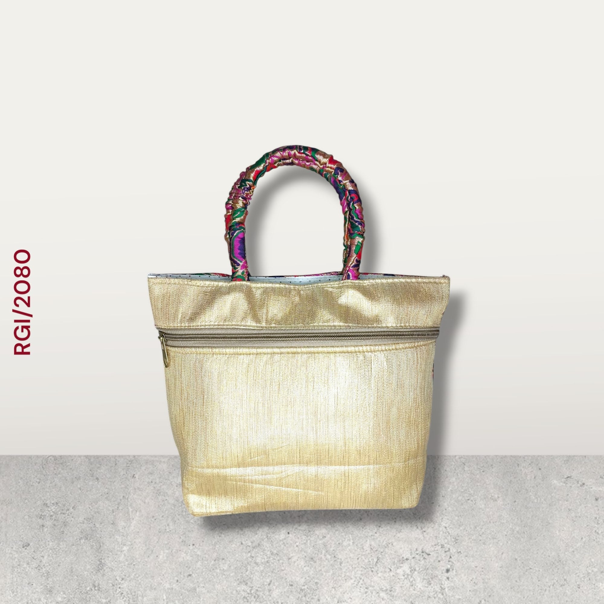 RETURN GIFT ITEMS PAITHANI PEACOCK DESIGN HANDBAG