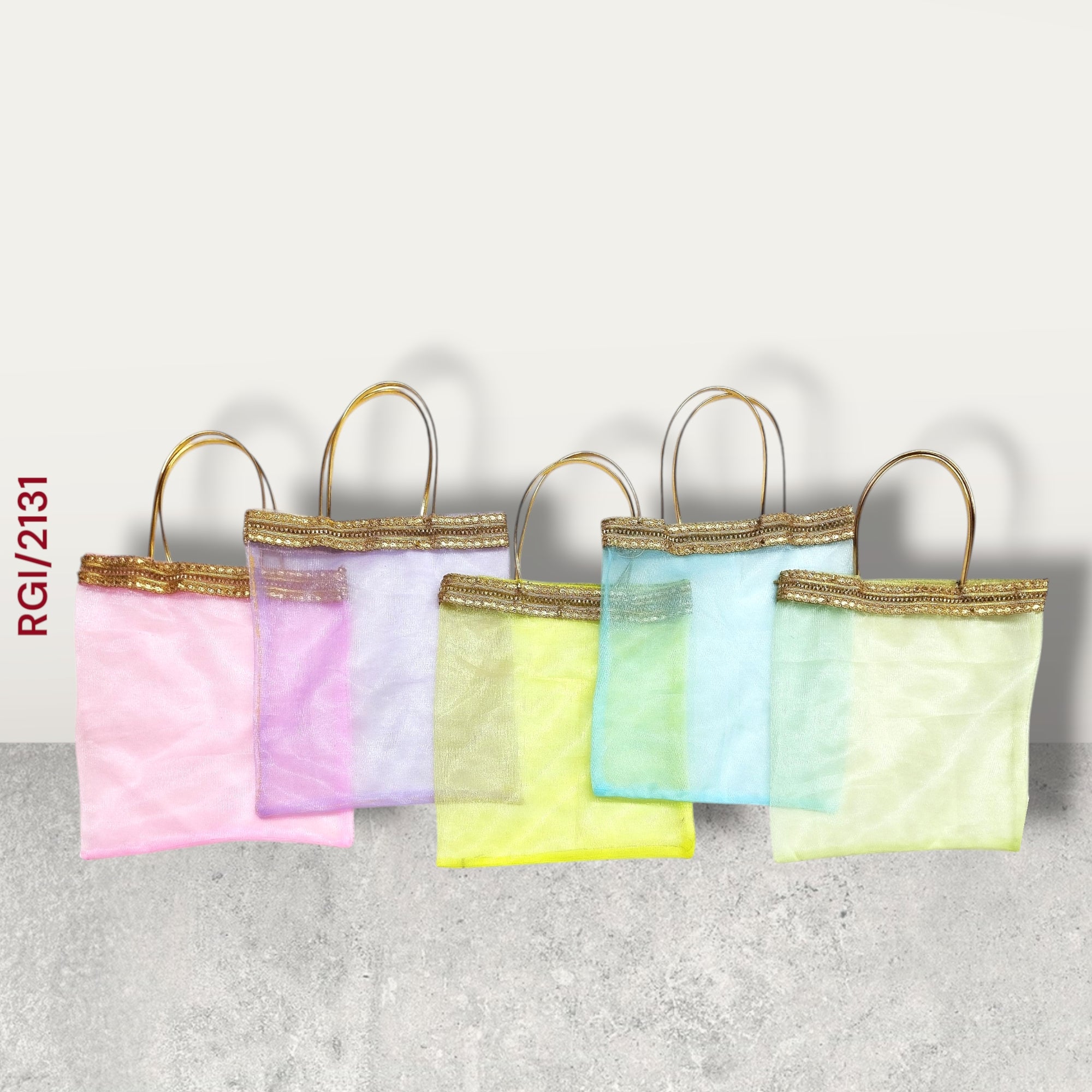 RETURN GIFT ITEMS SMALL PASTEL TISSUE GIFT BAGS
