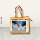 RETURN GIFT ITEMS TRANSPARENT TEXTURE REXINE GIFT BAGS
