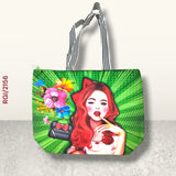 RETURN GIFT ITEMS GIRL PRINT BIG PRINTED SHOPPING BAGS