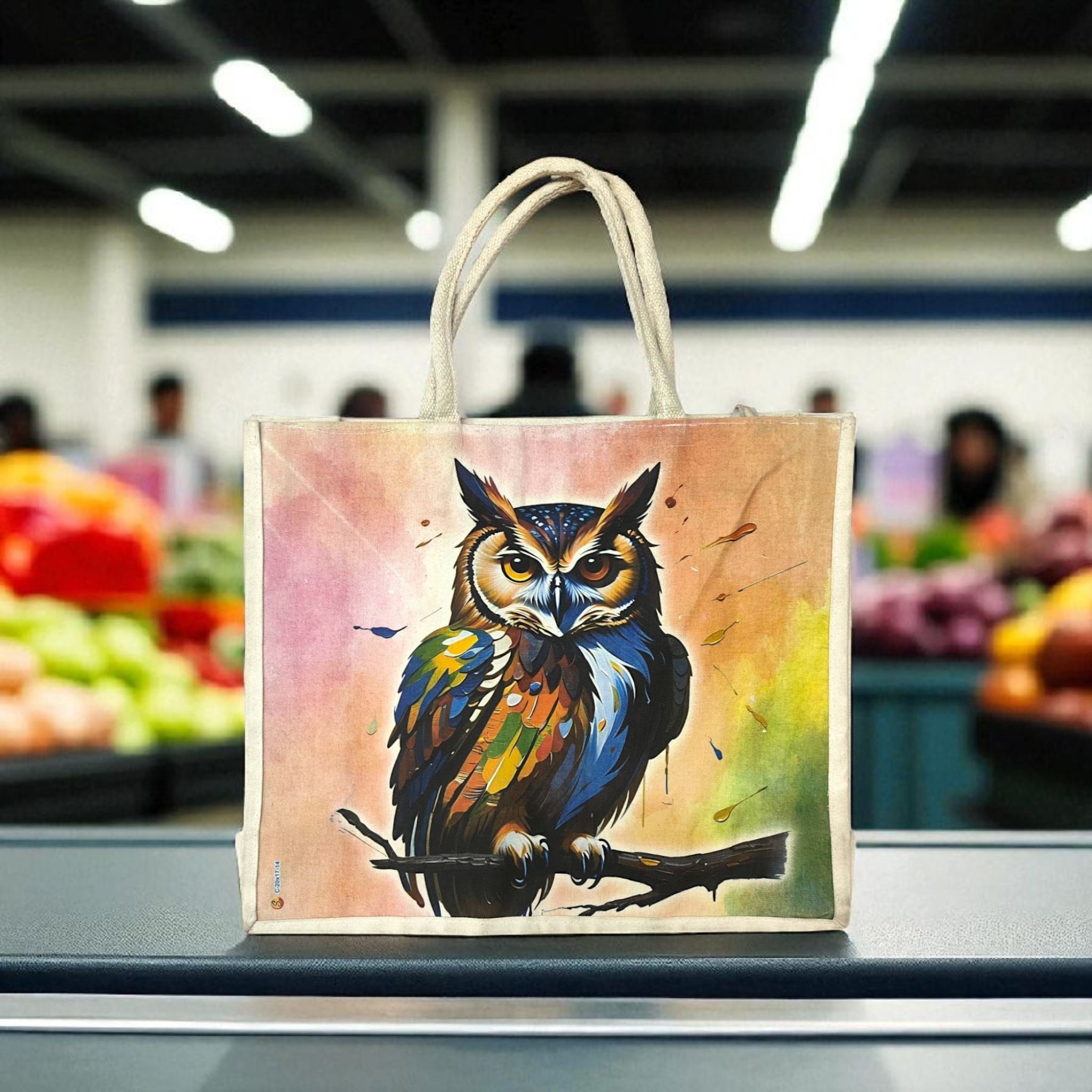 RETURN GIFT ITEMS BIG SIZE PRINTED CANVAS BAG
