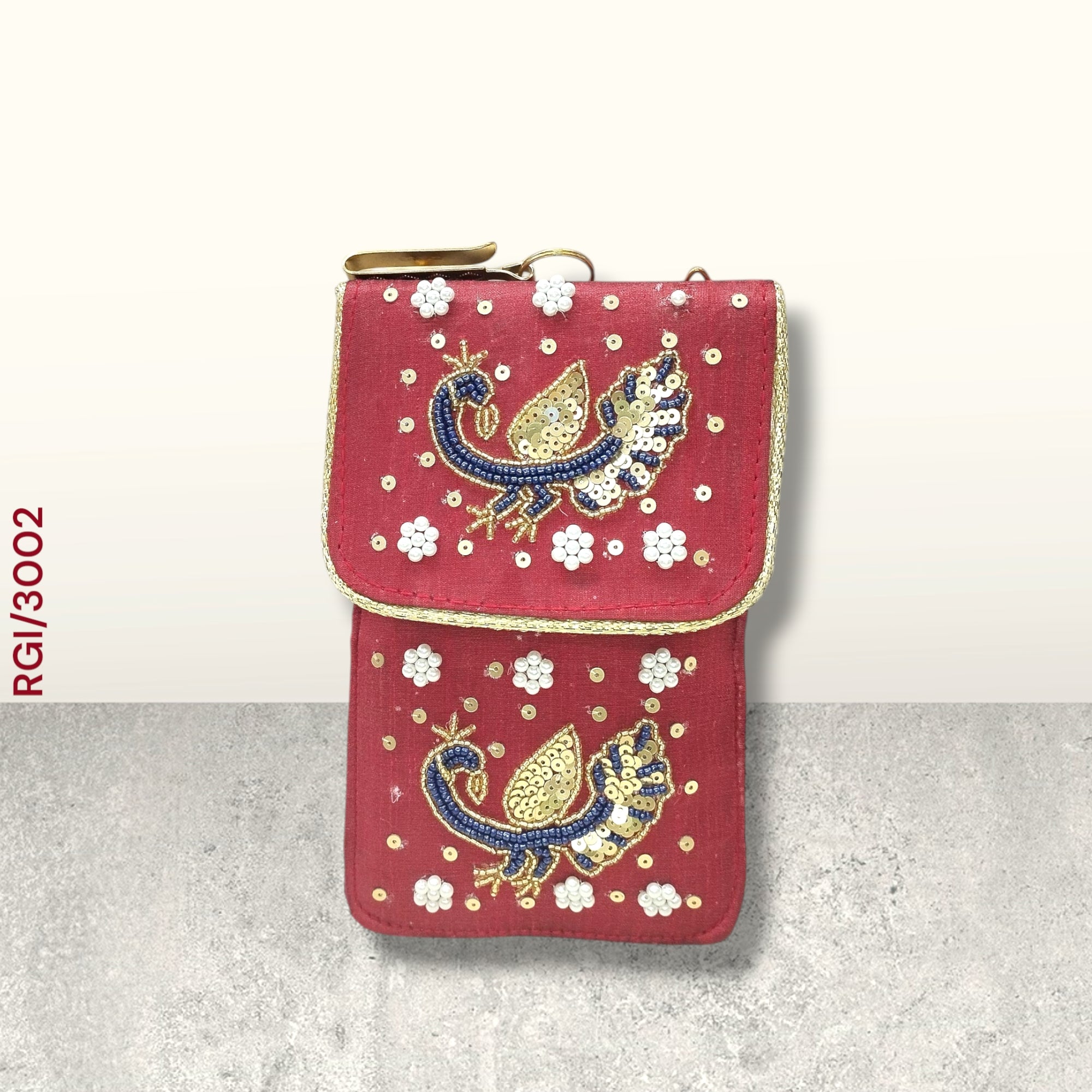 RETURN GIFT ITEMS PEACOCK DESIGN HAND WORK MOBILE COVER