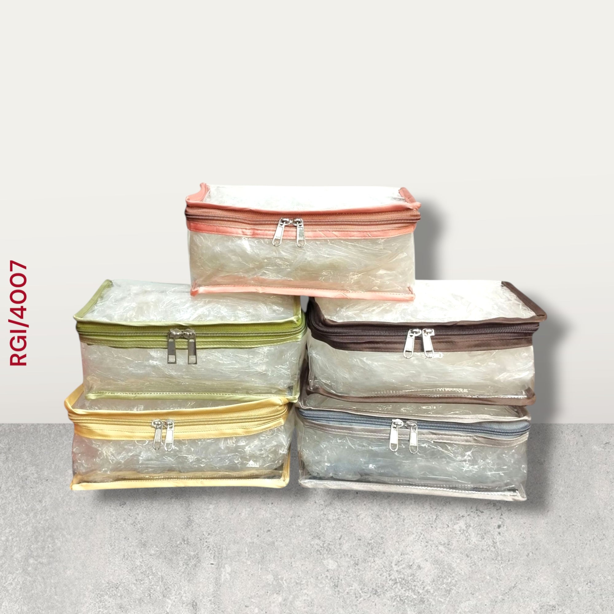 RETURN GIFT ITEMS TRANSPARENT SATIN POUCH