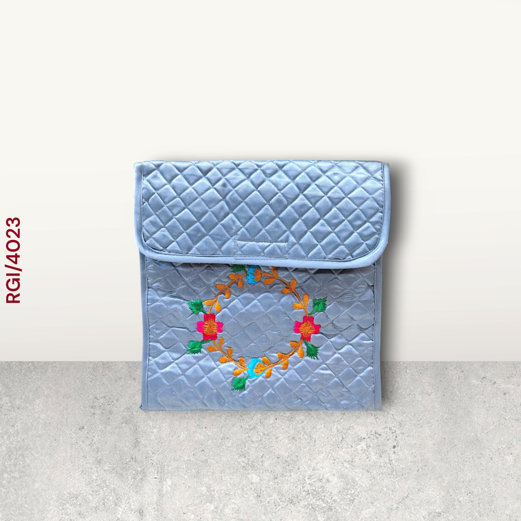 RETURN GIFT ITEMS FOLDER MULTI SECTION SATIN JEWELLERY POUCH