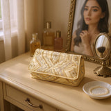 RETURN GIFT ITEMS TISSUE SILK 7 POCKET JEWELLERY POUCH