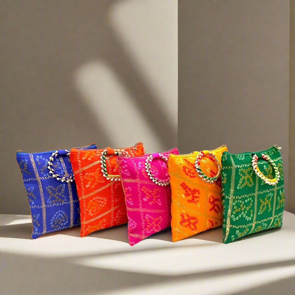 RETURN GIFT ITEMS FOIL BANDHINI CHUDI BAGS