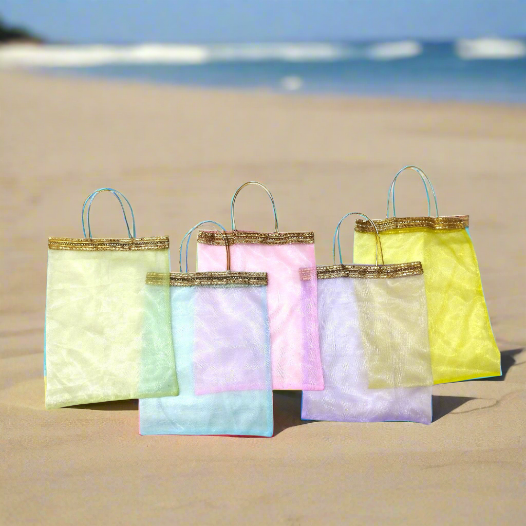 RETURN GIFT ITEMS BIG PASTEL TISSUE GIFT BAGS
