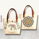 RETURN GIFT ITEMS BIG SIZE JUTE PRINTED TOTE BAGS