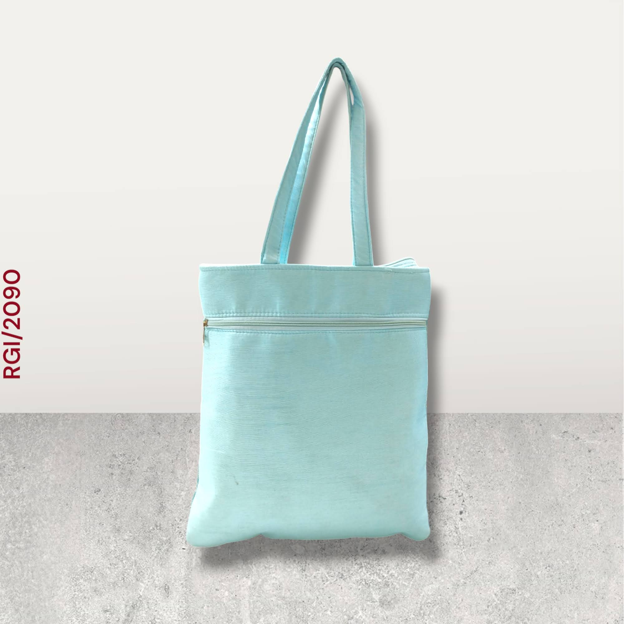 RETURN GIFT ITEMS BANARASI PASTEL TOTE BAGS
