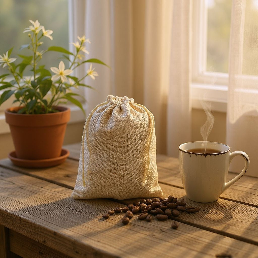 RETURN GIFT ITEMS 500 GMS PLAIN JUTE PACKING POTLI BAGS