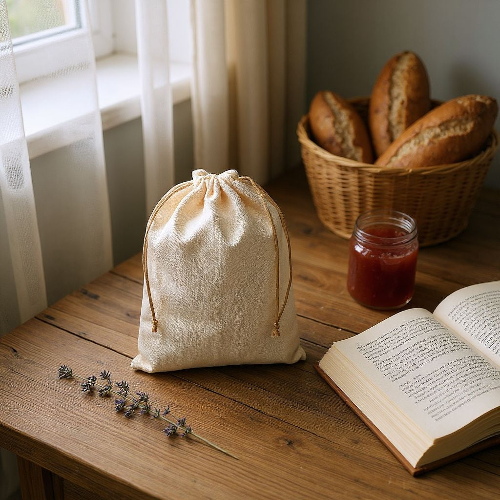 RETURN GIFT ITEMS 1 KG PACKING SHINING JUTE POTLI BAGS
