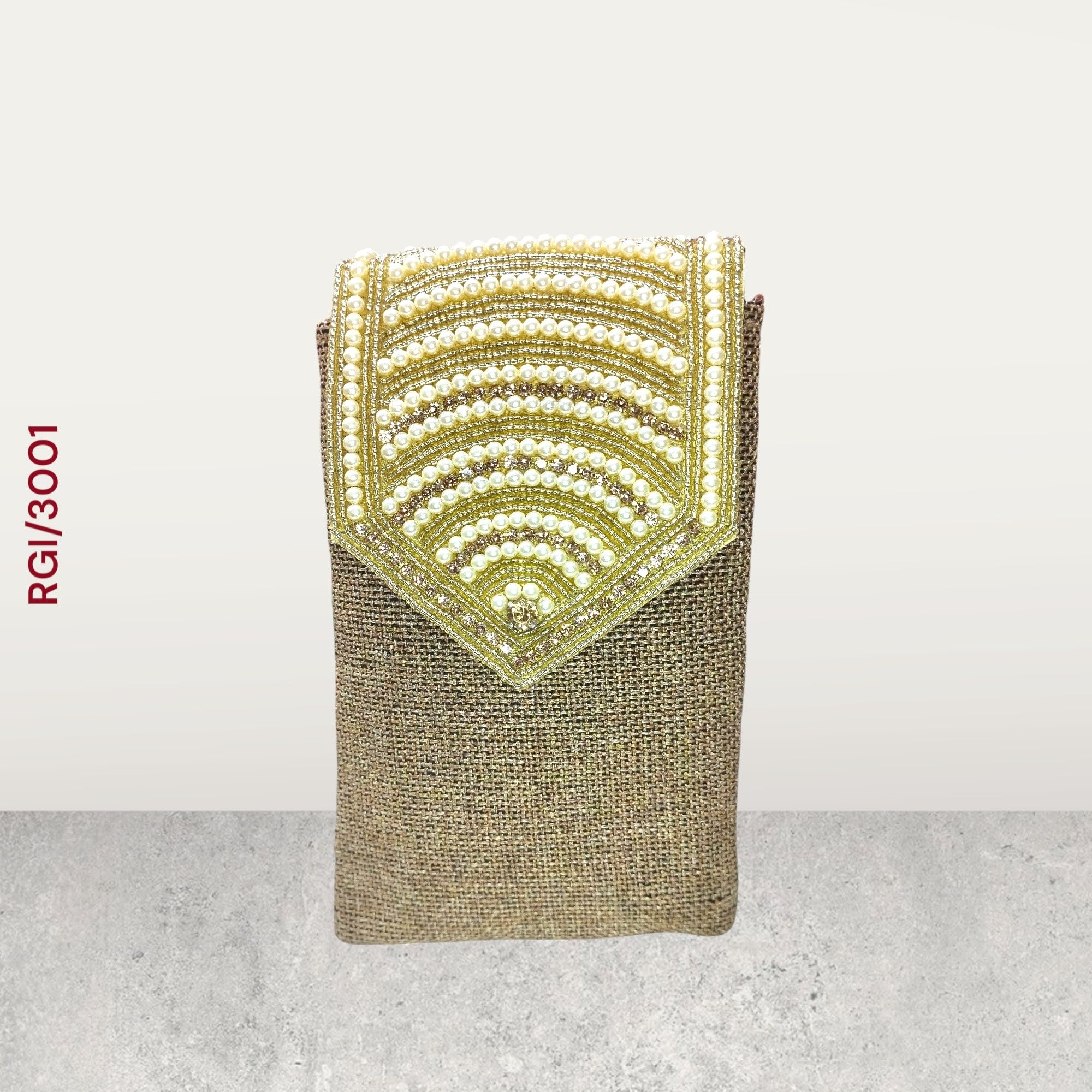 RETURN GIFT ITEMS HAND WORK JUTE MOBILE COVER