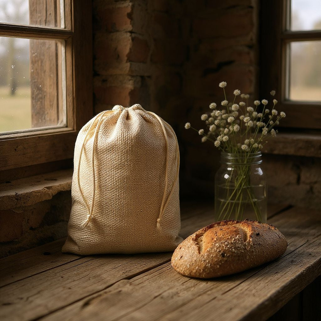 RETURN GIFT ITEMS 1 KG PACKING PLAIN JUTE POTLI BAGS