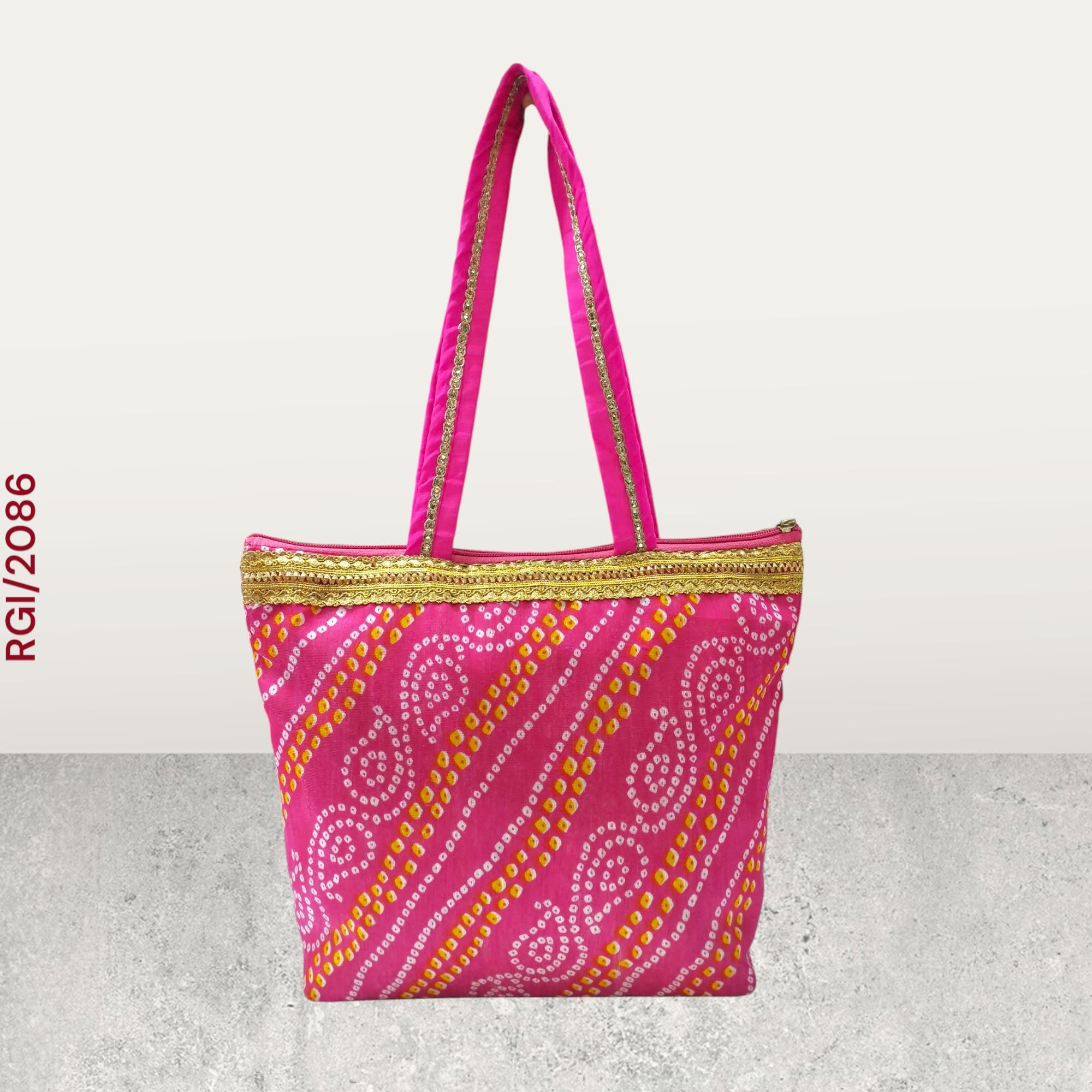 RETURN GIFT ITEMS BANDHINI PRINT HAND BAGS